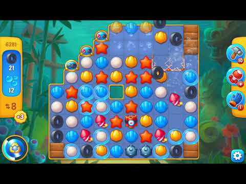 Fishdom 2021 - Level 6281   #playrix #fishdom #gaming