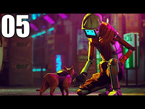STRAY PS5 Walkthrough Gameplay Part 5 - Neco