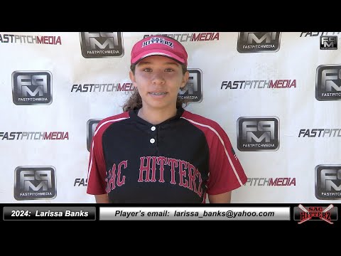 2024 Larissa Banks 3.6 GPA - Athletic Shortstop Softball Skills Video - Sac Hitterz Hendrickson