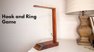 DIY Table Top Ring and Hook Game - Easy DIY Ring Toss Tiki Game