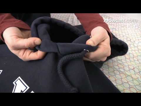 How to Cut a Hooded Sweatshirt