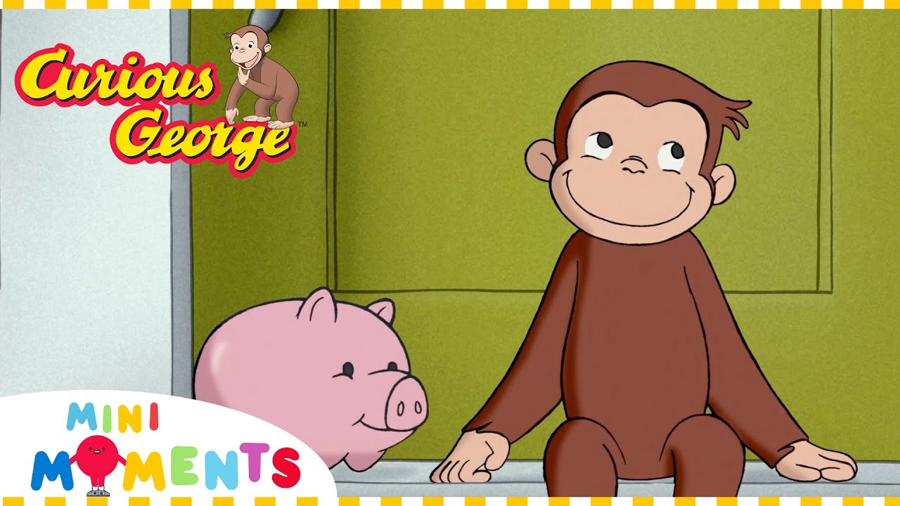 George's Precious Pig!  | Curious George | Mini Moments