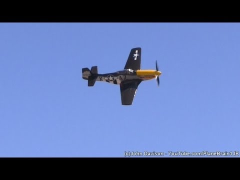2014 R.I. Airshow @Quonset - P-51D "NEVER MISS" Mustang
