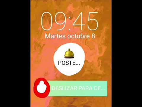 Sony xperia X alarma y tiempos de alerta