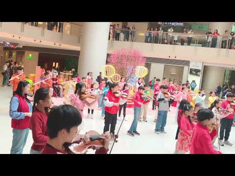 香港青少年管弦樂團 @ 圓方商場快閃音樂表演2026.02.19年初三