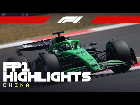 F1 2025 F1第2戦中国GP（上海）FP1ハイライト動画