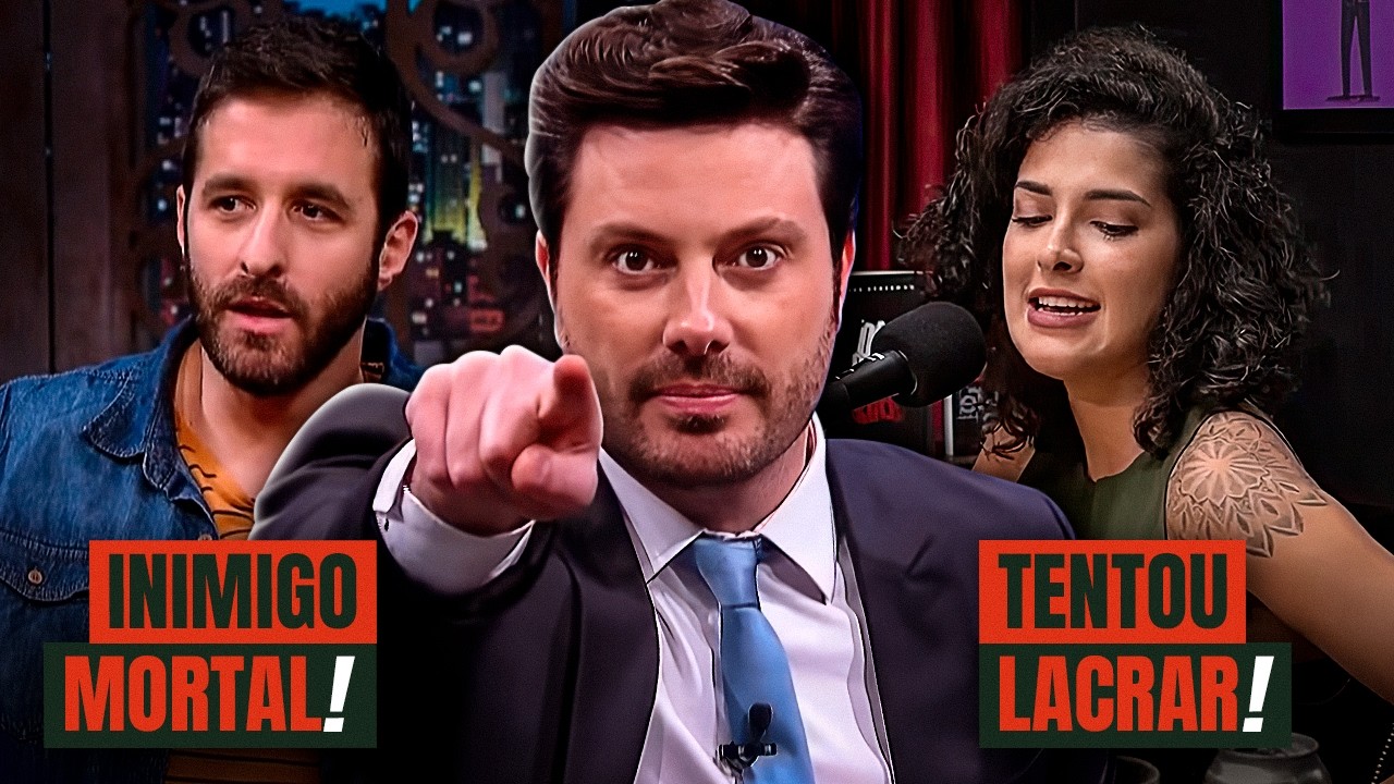 FAMOSOS QUE JÁ TRETARAM COM O DANILO GENTILI