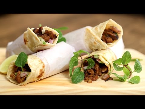 Mutton Kathi Roll | Mutton Wrapped In Roti | Quick Outdoor Recipe | The Bombay Chef – Varun Inamdar