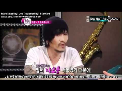 [Eng Sub] 110818 Mn3t B3atI3s C0d3 Super Junior