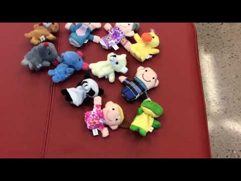 16-Piece Set Story Finger Puppets for Kids