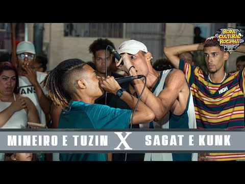 MINEIRO e TUZIN X KUNK e SAGAT - 1ª FASE - Roda Cultural da Rocinha: 84ª EDIÇÃO