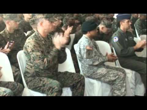 Marines kick off training with ceremony in the Philippines