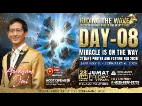 DAY : 8 SPECIAL #21DAYSPRAYERANDFASTING : MIRACLE IS ON THE WAY // ABRAHAM JOEL