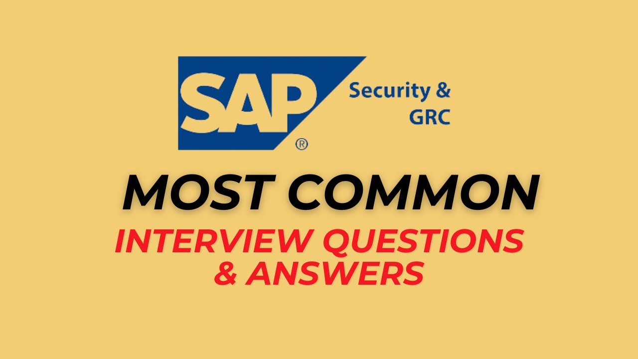 SAP GRC Interview Questions and Answers for 2025