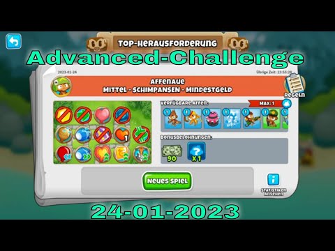 Top-Herausforderung 24.01.2023 | bloonstd6 - Advanced Challenge 5000 To Pop A MOAB