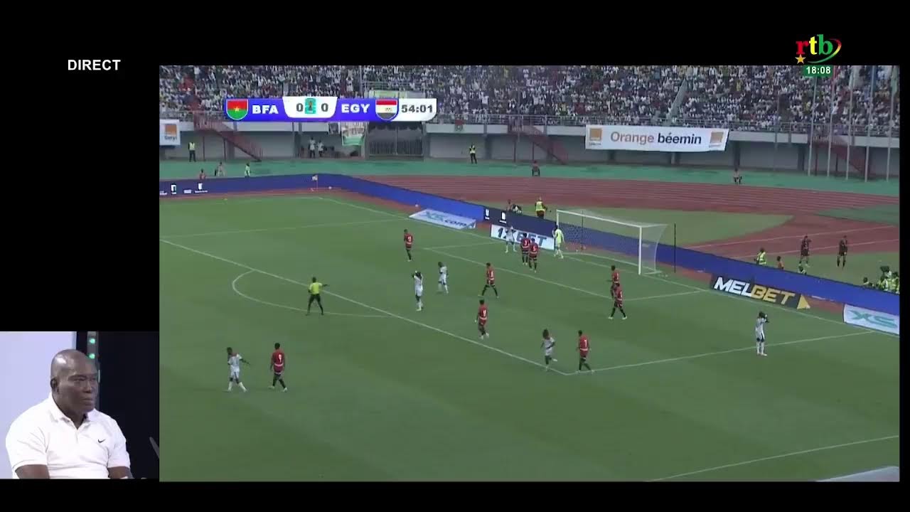 RTB - Eliminatoires Mondial 2026: Plateau mi- temps du match Burkina Faso vs Egypte