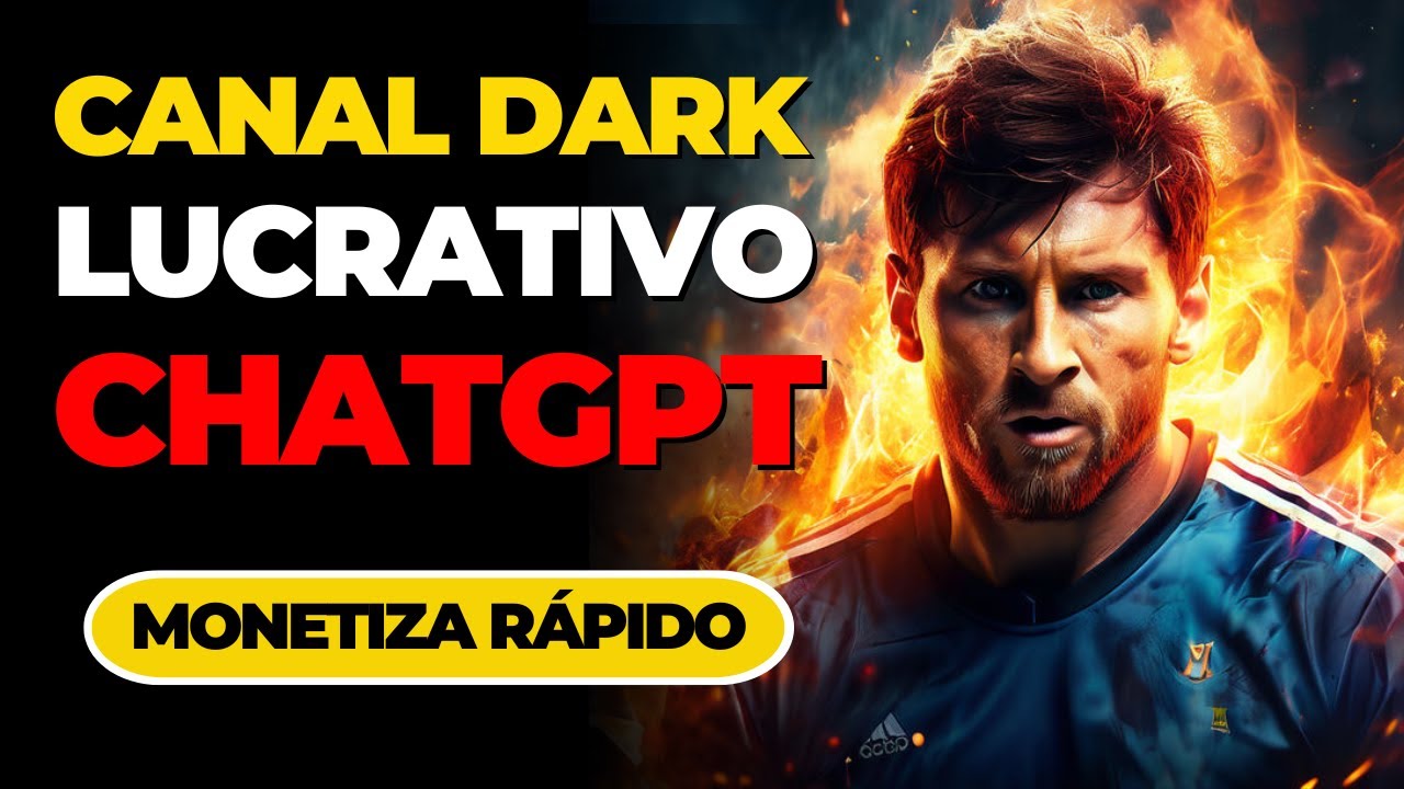 GANHE DINHEIRO NO YOUTUBE COM ESSE CANAL DARK DE FUTEBOL, FÁCIL DE FAZER E QUE MONETIZA RÁPIDO!
