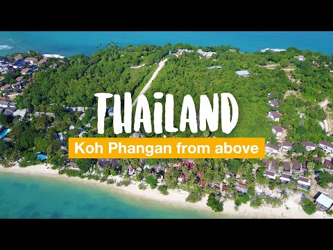 Koh Phangan from above - amazing 4K drone footage (DJI Mavic Pro)