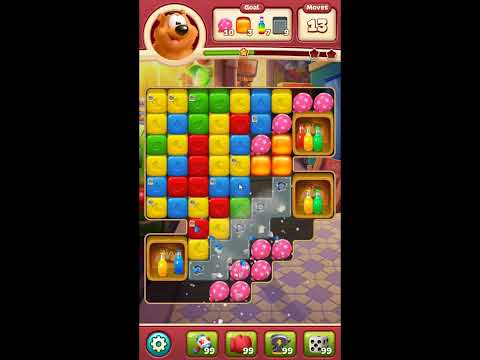 Toon Blast Level 8155 - NO BOOSTERS 🐻🐺🐱 | SKILLGAMING ✔️