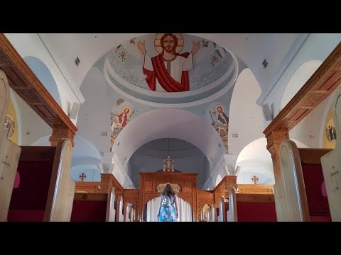 St. Antony Coptic Orthodox Monastery: peaceful oasis in the California desert, montage