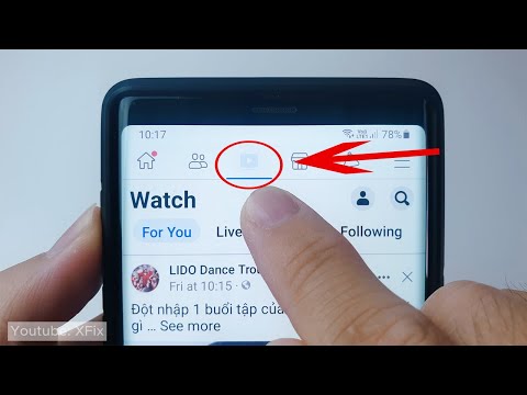 Fix Hidden Facebook Watch icon
