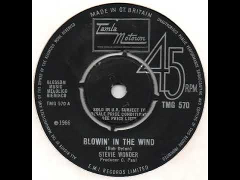 UK New Entry 1966 (261) Stevie Wonder - Blowin' In The Wind