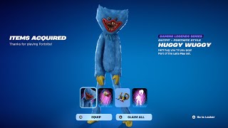 How To Get Poppy Playtime Huggy Wuggy Skin For FREE! (Fortnite)