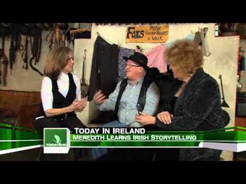 Meredith learns Irish storytelling on 'The Today Show'