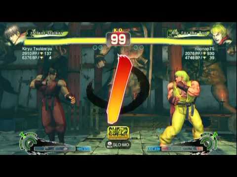 SSF4 AE: Kiryu Tsukimiya(Guy) vs nopnop75(Ken) - HD 720p