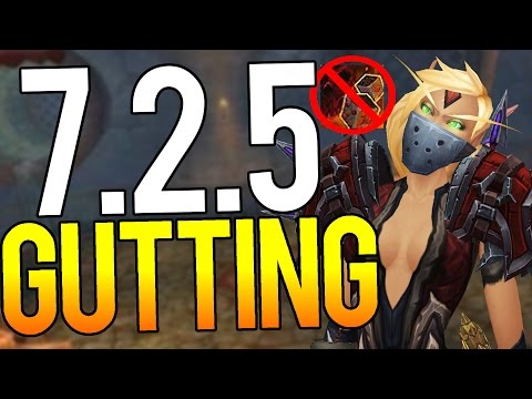 Roll The Bones Gutted - Outlaw Rogue PvP WoW Legion 7.2