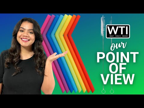 Hiware Reusable Silicone Straws - WTI product video review