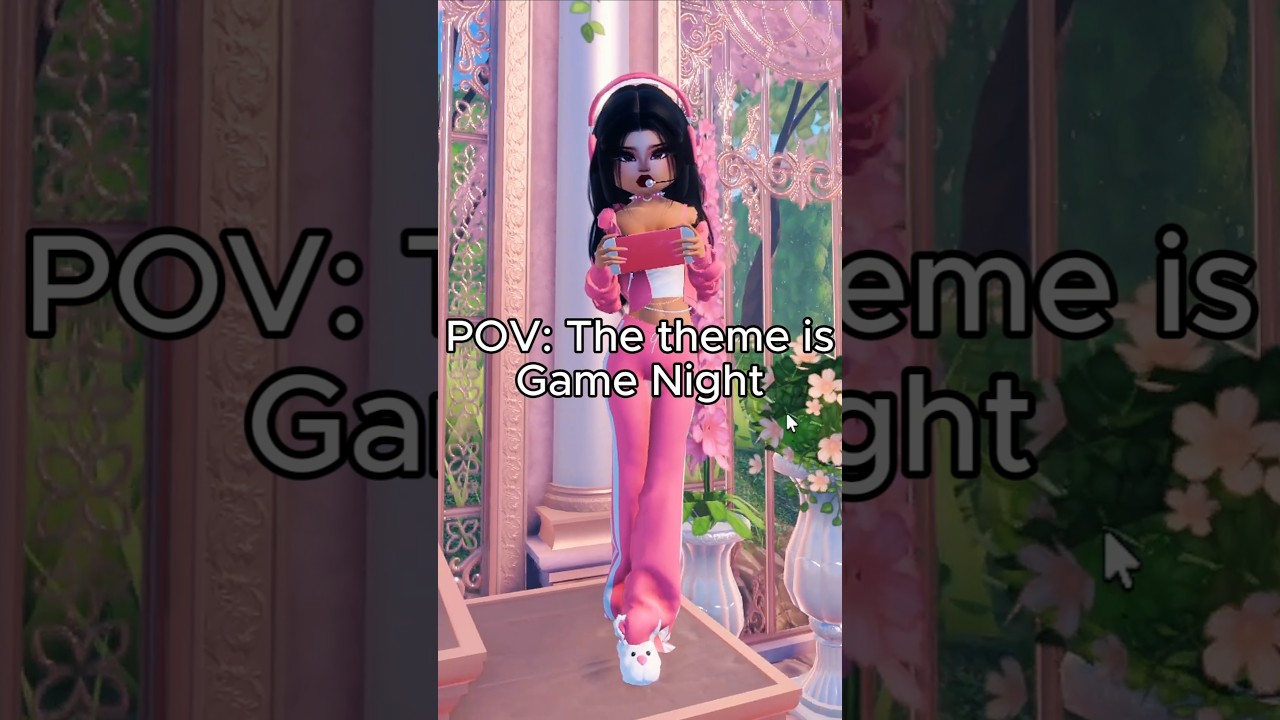 THEME: Game Night🎮❤️How many stars would you rate me?⭐️#roblox #dresstoimpress