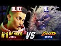 SF6 BLAZ 1 Ranked Jamie Vs NL Akuma High Level Gameplay