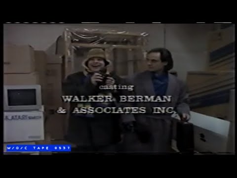 WOC Tape 0537 End Credit Announcements Compilation - 1988