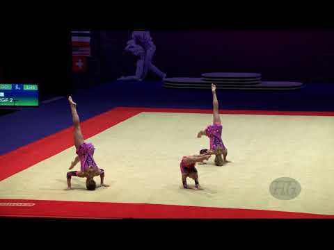 RGF 2 (RGF) - 2021 Acrobatic Worlds, Geneva (SUI) Balance  Women's Group