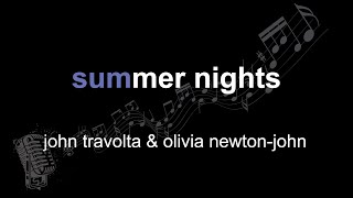 Download lagu john travolta & olivia newton john | summer nights | lyrics | paroles | letra | mp3 Download lagu john travolta & olivia newton john | summer nights | lyrics | paroles | letra | mp3