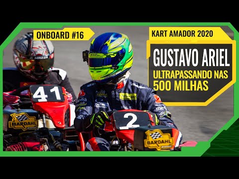 ULTRAPASSANDO no KART AMADOR: a LARGADA das 500 MILHAS | Câmera ONBOARD #16