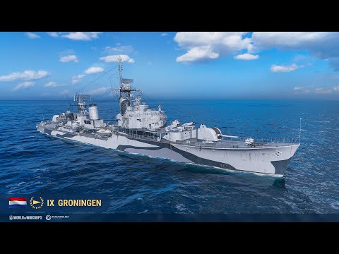 World of Warships Blitz New Shipyard Ship Groningen