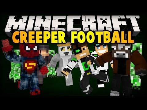 Minecraft: CREEPER FOOTBALL! (w/ iDelti, Blow, Dealereq, Sitrox, Kali)