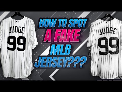 HOW TO SPOT A FAKE MLB JERSEY??? | Nike Replica Vs Knock-Off |