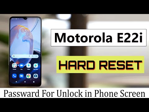 Motorola E22i XT2239 Hard Reset
