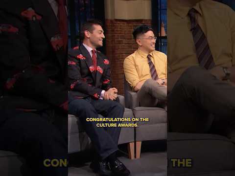 Bowen Yang and Matt Rogers read some of Seth’s favorite Las Culturistas Culture Award nominees 🏆