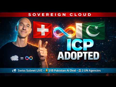 ICP ADOPTED by Switzerland & Pakistan for Sovereign Cloud!