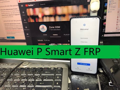 Huawei P Smart Z FRP STK LX1 1 способ Сброс Google аккаунта android 9