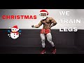Who Trains Legs On Christmas!? | Freestyle Posing