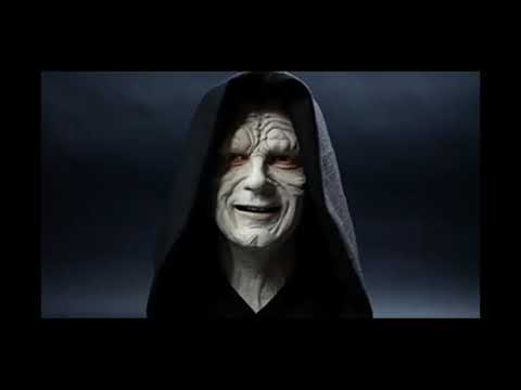 Emperor palatine sculpture scene Time-lapse : Star War.