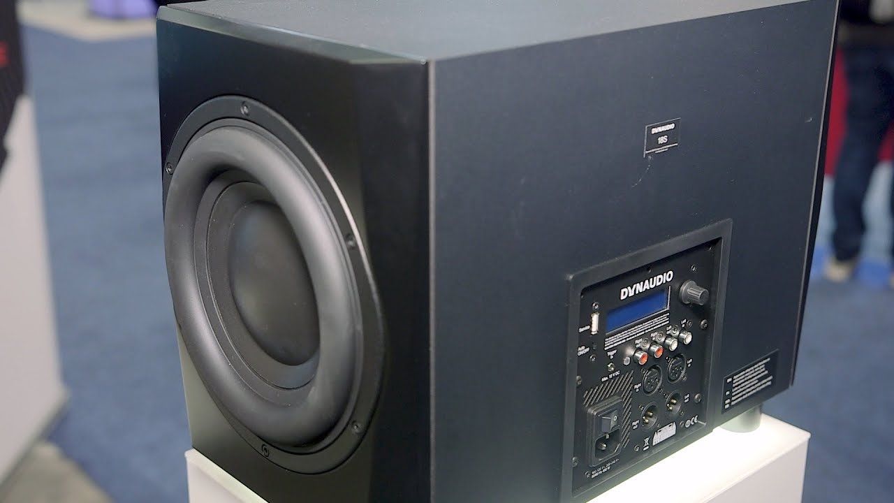 video Loa kiểm âm Dynaudio 9S 9.5 Inch Studio Subwoofer chính hãng 0