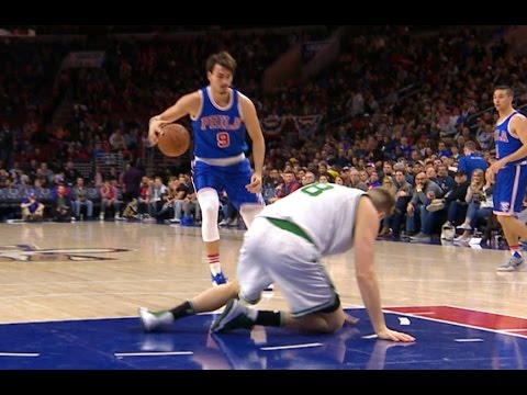 Dario Saric Drops Jerebko And Hits The Jumper! Sick Ankle Breaker |  12.03.16.