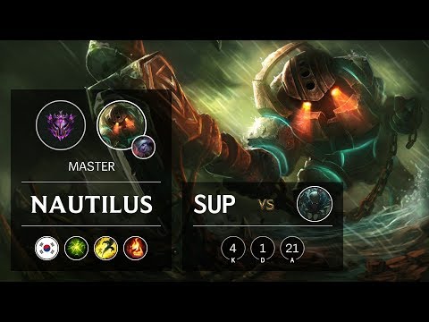 Nautilus Support vs Pyke - KR Master Patch 9.16