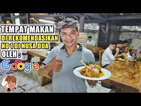 TEMPAT MAKAN DI REKOMENDASIKAN NO 1 OLEH GOOGLE !!!WARUNG NASI AYAM BU OKI - NUSA DUA BALI